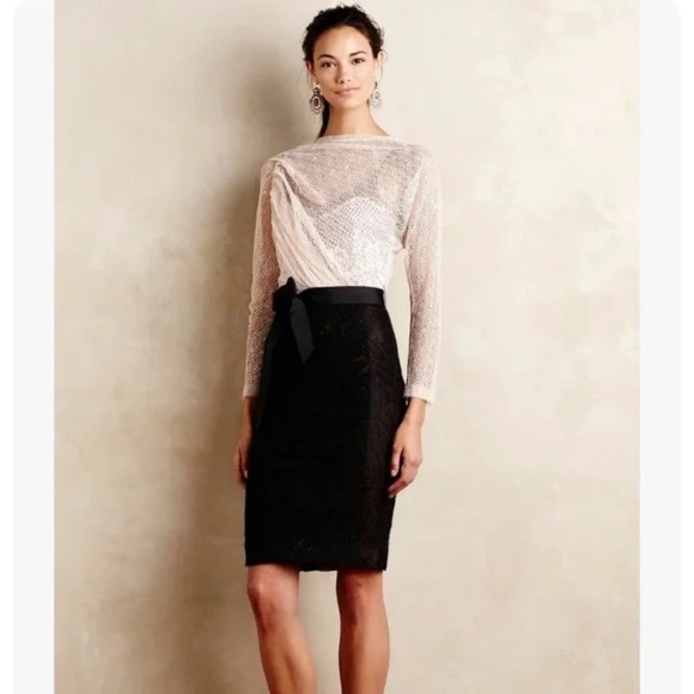 Byron Lars Anthropologie Alarie Dress Byron Lars Lace